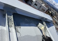 【豊丘村神稲】賃貸物件の雨漏り根治対策！屋根ウレタン防水補修×ハイパーユメロック塗装工事