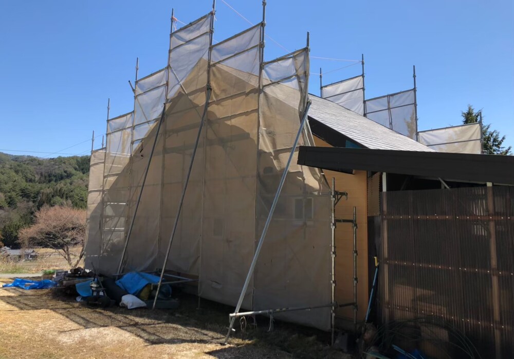 【下伊那郡売木村】戸建てH様邸 外壁・屋根塗装工事（ユメロック114ライン仕様）