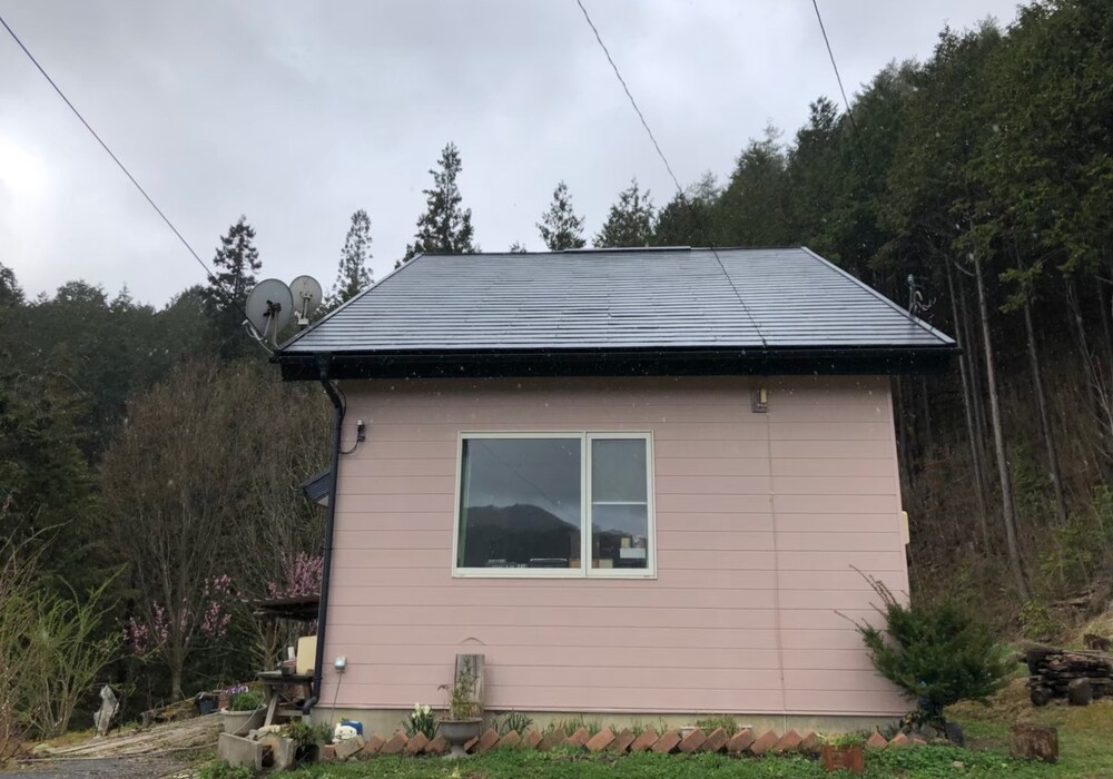 【下伊那郡売木村】戸建てH様邸 外壁・屋根塗装工事（ユメロック114ライン仕様）
