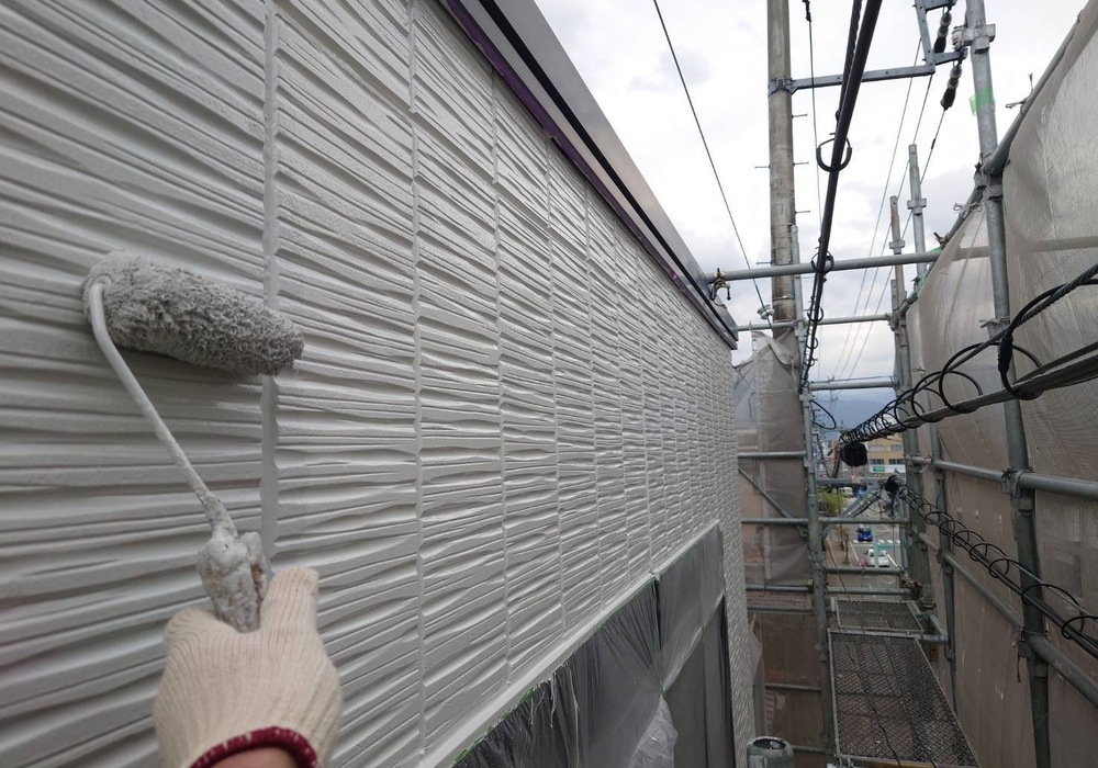 【駒ヶ根市上穂栄町】K様邸 積水ハウス戸建て 外壁塗装・屋上ウレタン防水・シーリング打ち替え工事（タテイル2仕様）
