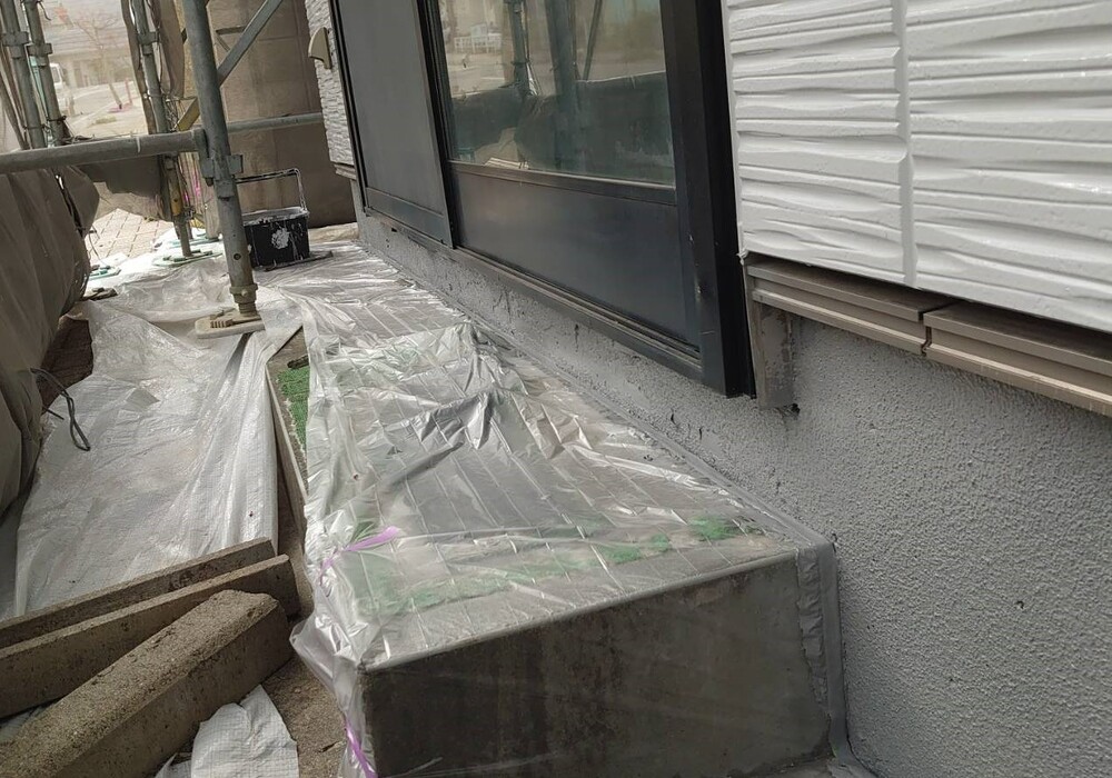 【駒ヶ根市上穂栄町】K様邸 積水ハウス戸建て 外壁塗装・屋上ウレタン防水・シーリング打ち替え工事（タテイル2仕様）