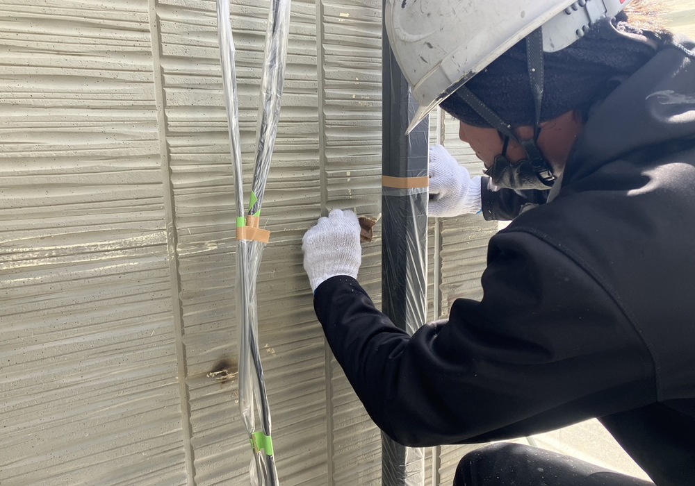 【駒ヶ根市上穂栄町】K様邸 積水ハウス戸建て 外壁塗装・屋上ウレタン防水・シーリング打ち替え工事（タテイル2仕様）