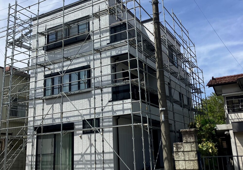 【駒ヶ根市上穂栄町】K様邸 積水ハウス戸建て 外壁塗装・屋上ウレタン防水・シーリング打ち替え工事（タテイル2仕様）