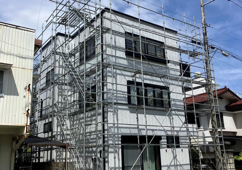【駒ヶ根市上穂栄町】K様邸 積水ハウス戸建て 外壁塗装・屋上ウレタン防水・シーリング打ち替え工事（タテイル2仕様）