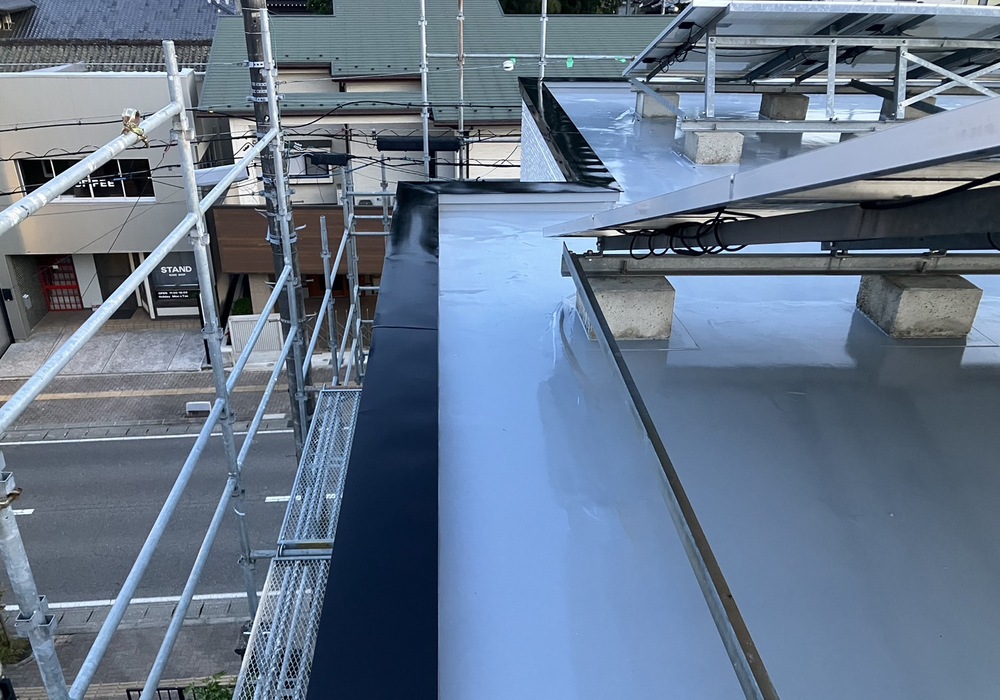 【駒ヶ根市上穂栄町】K様邸 積水ハウス戸建て 外壁塗装・屋上ウレタン防水・シーリング打ち替え工事（タテイル2仕様）