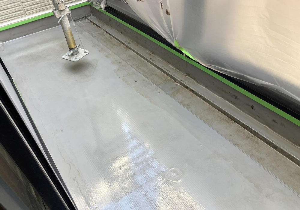 【駒ヶ根市上穂栄町】K様邸 積水ハウス戸建て 外壁塗装・屋上ウレタン防水・シーリング打ち替え工事（タテイル2仕様）