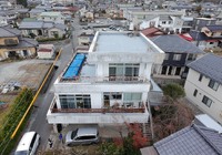 【飯田市上郷黒田】H様邸 RC構造戸建て大規模改修（外壁剥落補修・陸屋根ウレタン防水・花壇撤去防水工事）
