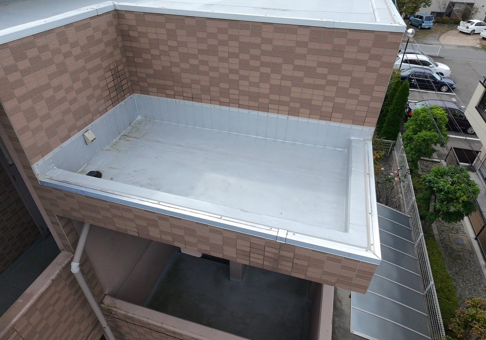 【上伊那郡箕輪町】賃貸マンション大規模修繕（タイル構造物補修・共有通路防水工事）