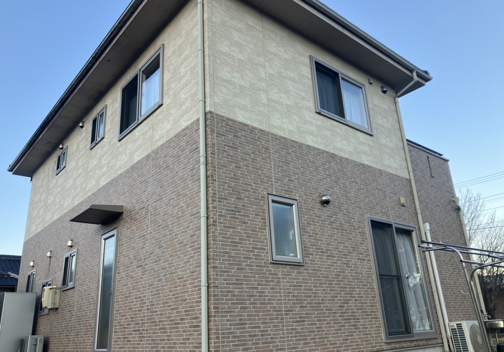 【下伊那郡阿智村春日】戸建て アエラホーム H様邸 外壁クリヤー塗装・シーリング打ち替え・ベランダ防水工事（クリスタルロックUVガードクリヤー仕様）