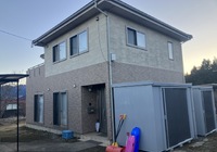 【下伊那郡阿智村春日】戸建て アエラホーム H様邸 外壁クリヤー塗装・シーリング打ち替え・ベランダ防水工事（クリスタルロックUVガードクリヤー仕様）