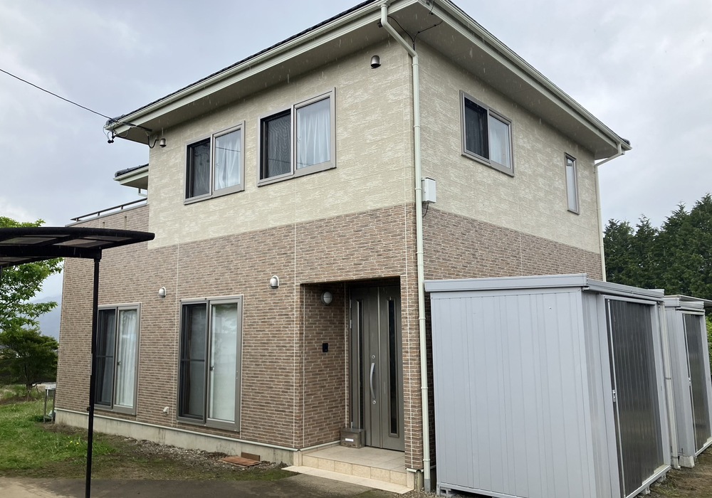 【下伊那郡阿智村春日】戸建て アエラホーム H様邸 外壁クリヤー塗装・シーリング打ち替え・ベランダ防水工事（クリスタルロックUVガードクリヤー仕様）