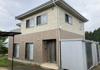 【下伊那郡阿智村春日】戸建て アエラホーム H様邸 外壁クリヤー塗装・シーリング打ち替え・ベランダ防水工事（クリスタルロックUVガードクリヤー仕様）