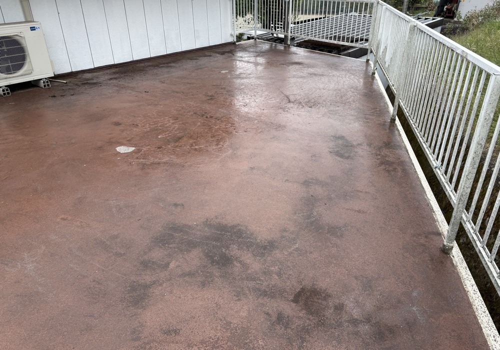 【下伊那郡高森町下市田】戸建て M様邸 陸屋根塗膜防水工事（PNT通気工法）