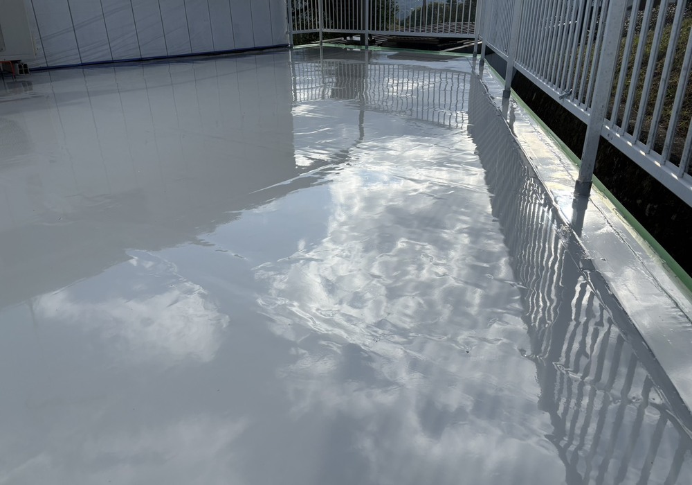 【下伊那郡高森町下市田】戸建て M様邸 陸屋根塗膜防水工事（PNT通気工法）