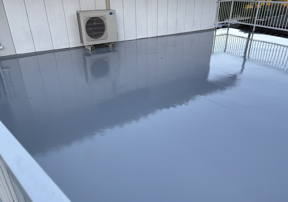 【下伊那郡高森町下市田】戸建て M様邸 陸屋根塗膜防水工事（PNT通気工法）
