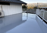 【下伊那郡高森町下市田】戸建て M様邸 陸屋根塗膜防水工事（PNT通気工法）