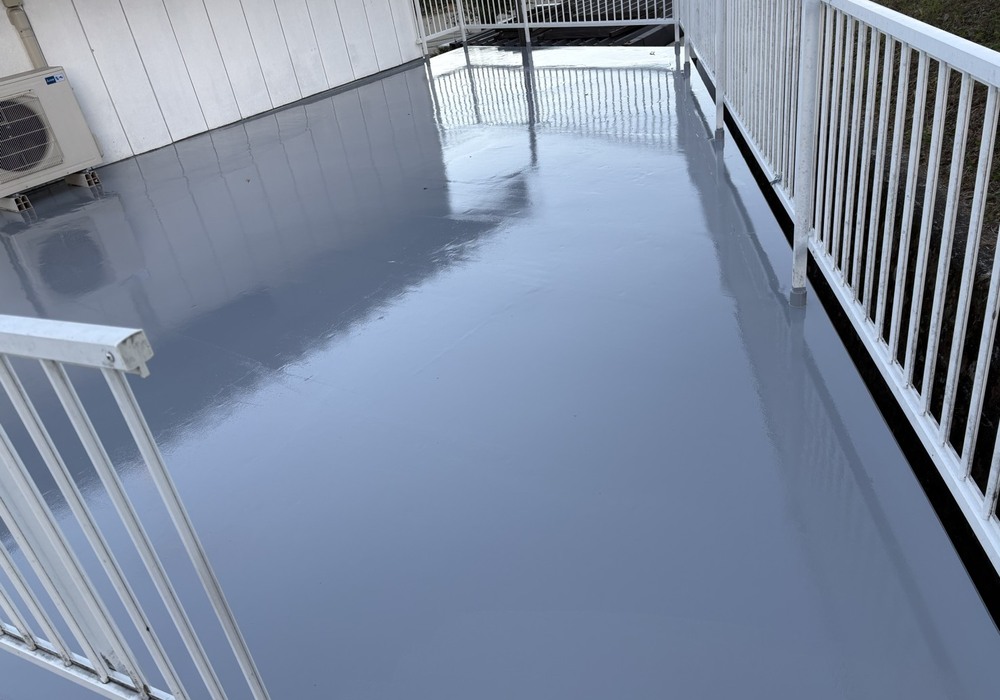 【下伊那郡高森町下市田】戸建て M様邸 陸屋根塗膜防水工事（PNT通気工法）
