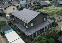 【飯田市長野原】戸建て K様邸 井坪工務店 外壁・倉庫屋根塗装工事（ユメロック114ライン仕様）