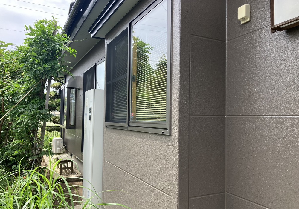 【飯田市長野原】戸建て K様邸 井坪工務店 外壁・倉庫屋根塗装工事（ユメロック114ライン仕様）