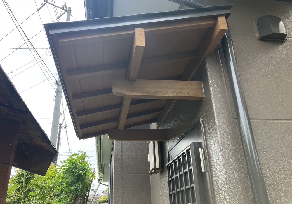 【飯田市長野原】戸建て K様邸 井坪工務店 外壁・倉庫屋根塗装工事（ユメロック114ライン仕様）