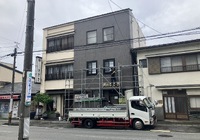 【飯田市小伝馬町】肉のささき様 店舗リノベーション（外壁補修工事）