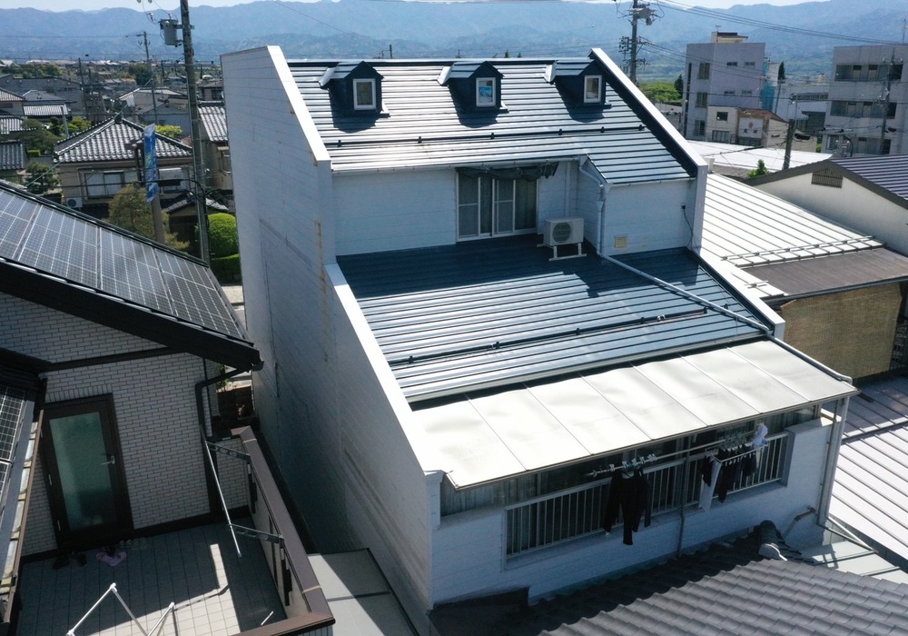 【飯田市大門町】O様邸 戸建てリノベーション（外壁塗装・屋根塗装・サイディング貼替工事）