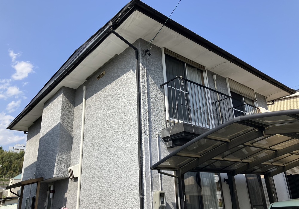 【飯田市下茶屋】戸建てK様邸 外壁・屋根塗装工事（ユメロック114ライン仕様）