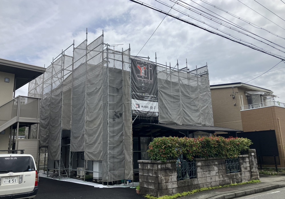 【飯田市下茶屋】戸建てK様邸 外壁・屋根塗装工事（ユメロック114ライン仕様）
