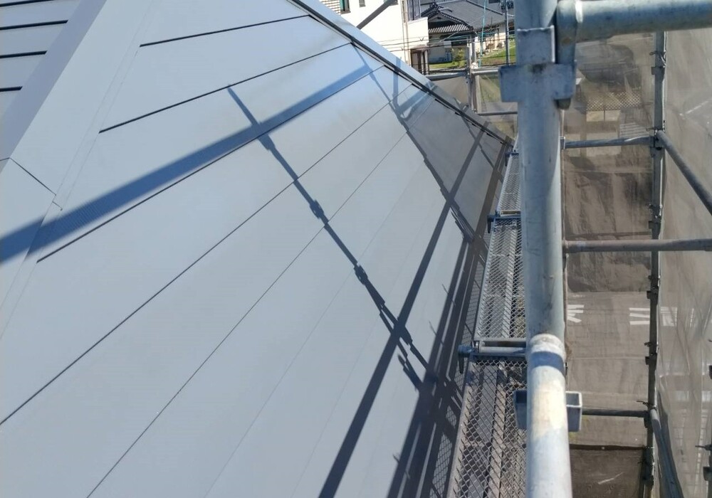 【飯田市下茶屋】戸建てK様邸 外壁・屋根塗装工事（ユメロック114ライン仕様）