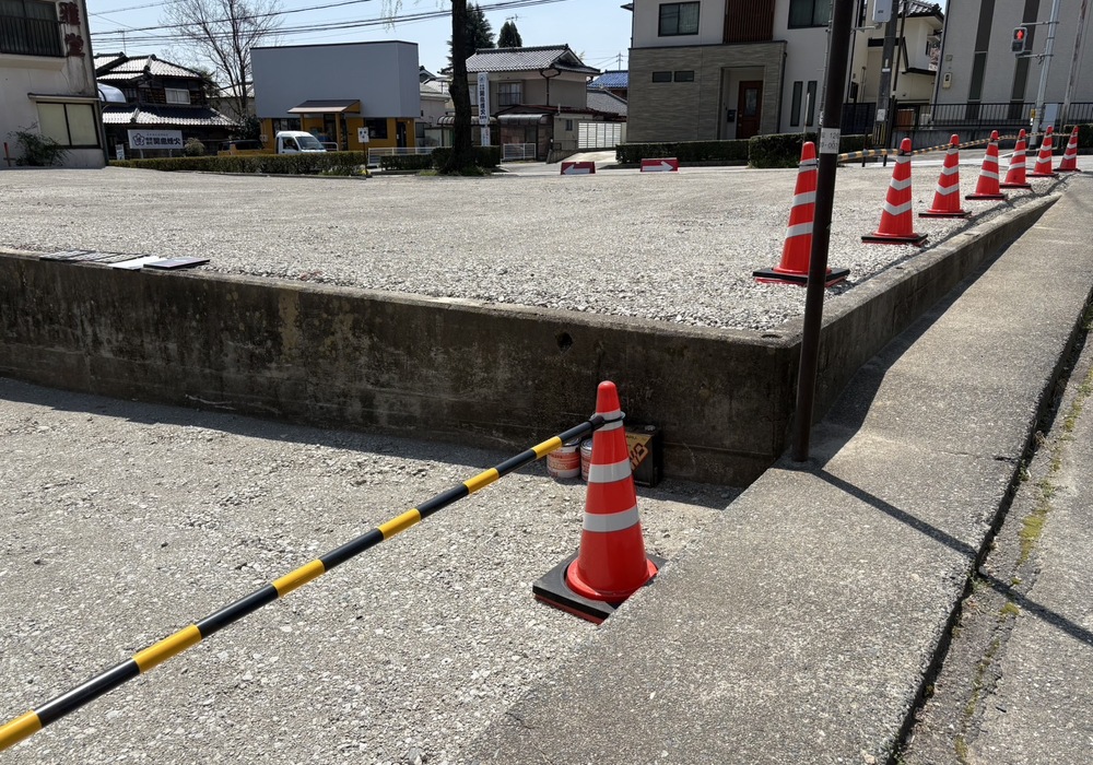 【飯田市浜井町】富士山稲荷神社 擁壁補修工事