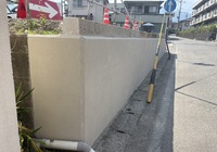 【飯田市浜井町】富士山稲荷神社 擁壁補修工事