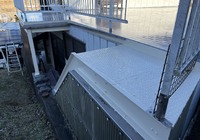 【下伊那郡高森町下市田】戸建て M様邸 デッキ下屋根周り鉄骨塗装工事（セラMレタン仕様）