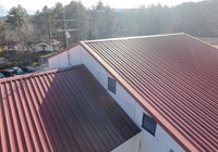 【木曽郡木曽町開田】工場 K工場 屋根ボルト部防水改修工事（ウレタン塗膜防水仕様）