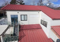 【木曽郡木曽町開田】工場 K工場 屋根ボルト部防水改修工事（ウレタン塗膜防水仕様）