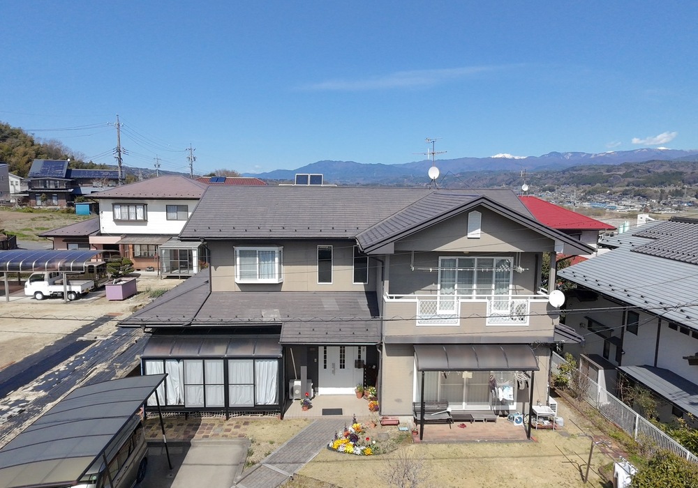 【下伊那郡高森町吉田】戸建て M様邸 外壁・屋根塗装工事（SKプレミアム無機仕様）