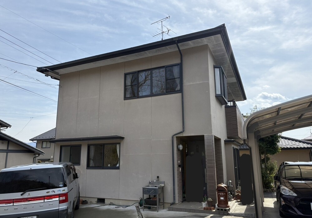 【下伊那郡下條村】戸建てS様邸 外壁・屋根塗装工事（ユメロック114ライン仕様）