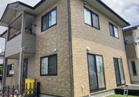 飯田市　Ｓ様邸　　外壁・屋根塗装工事　リアルハイブリッドセラミック系クリヤー・熱交換塗料タフコート42仕様
