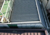 【飯田市中央通り】にしべ様 店舗外壁塗装・屋根塗装・ベランダ防水工事（ユメロック114ライン仕様）