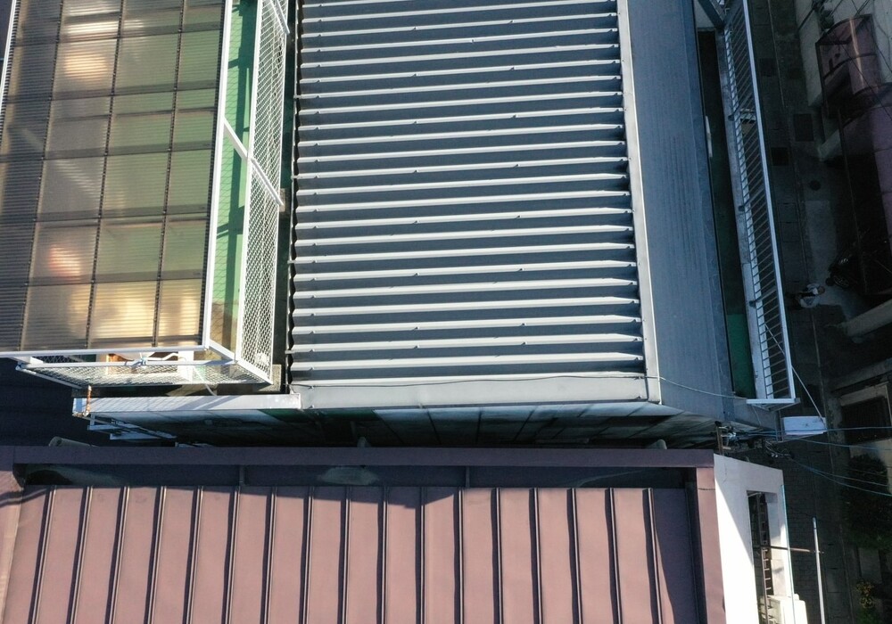 【飯田市中央通り】にしべ様 店舗外壁塗装・屋根塗装・ベランダ防水工事（ユメロック114ライン仕様）
