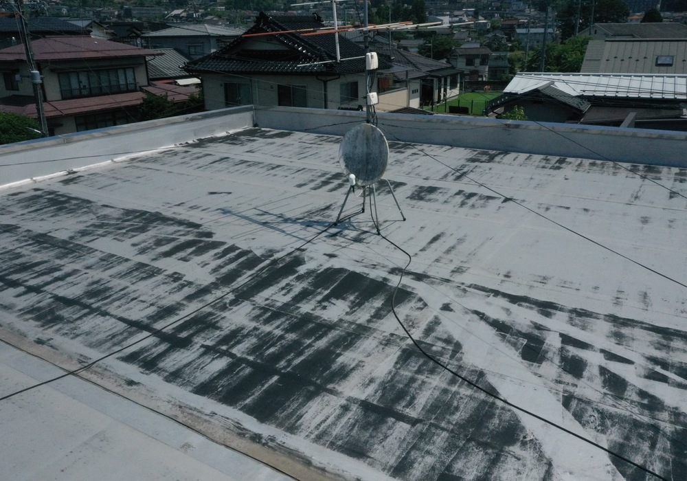 【飯田市小伝馬町】太田歯科様 屋上防水工事（PN工法）・玄関屋根防水工事