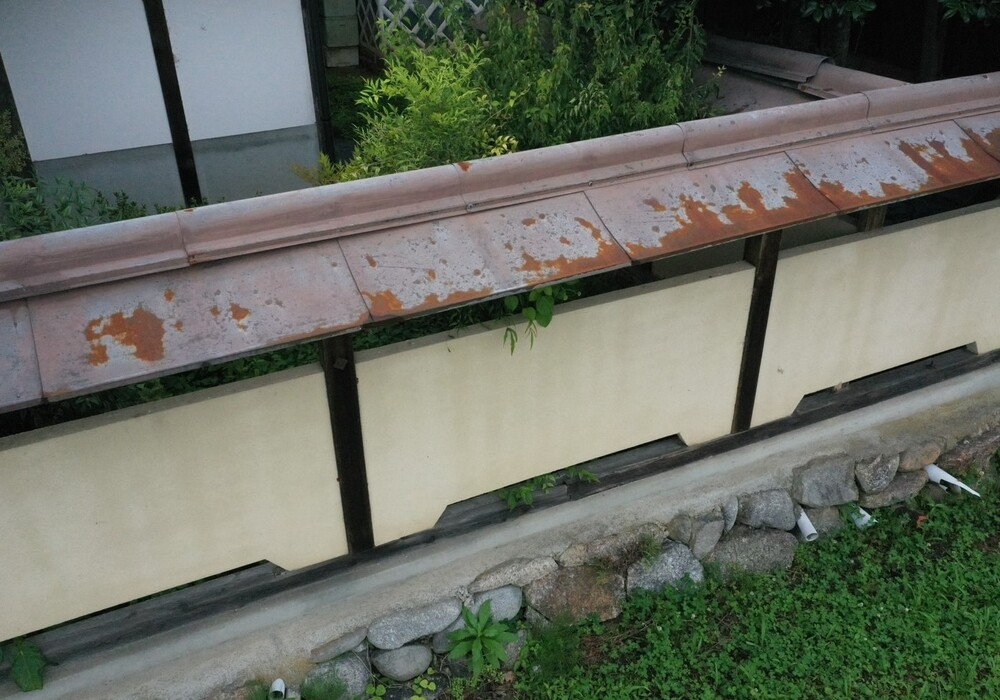 【飯田市川路】戸建て N様邸 屏風屋根・下屋根塗装工事（SK無機塗料仕様）