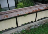 【飯田市川路】戸建て N様邸 屏風屋根・下屋根塗装工事（SK無機塗料仕様）