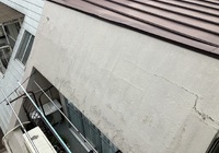 【飯田市中央通り】戸建てS様邸 西面外壁 コーキング・下塗り塗装工事（TF2000仕様）