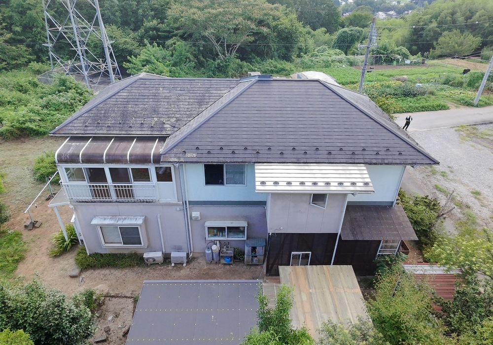 【下伊那郡阿智村春日】戸建て I様邸 屋根改修工事（ガルバリウム鋼板横葺き仕様）