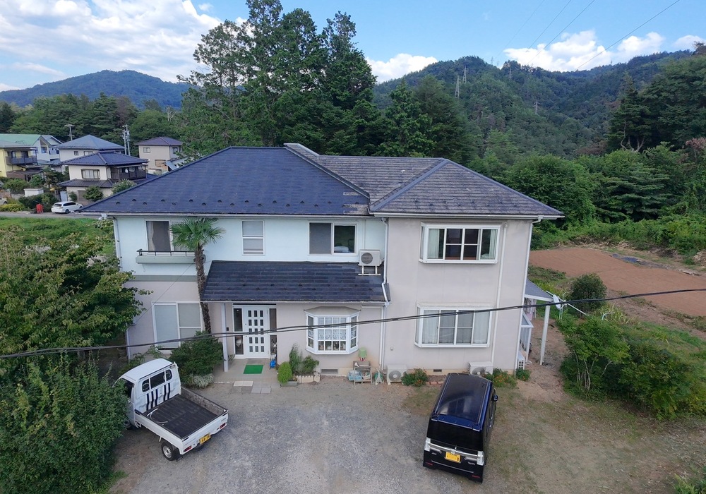 【下伊那郡阿智村春日】戸建て I様邸 屋根改修工事（ガルバリウム鋼板横葺き仕様）