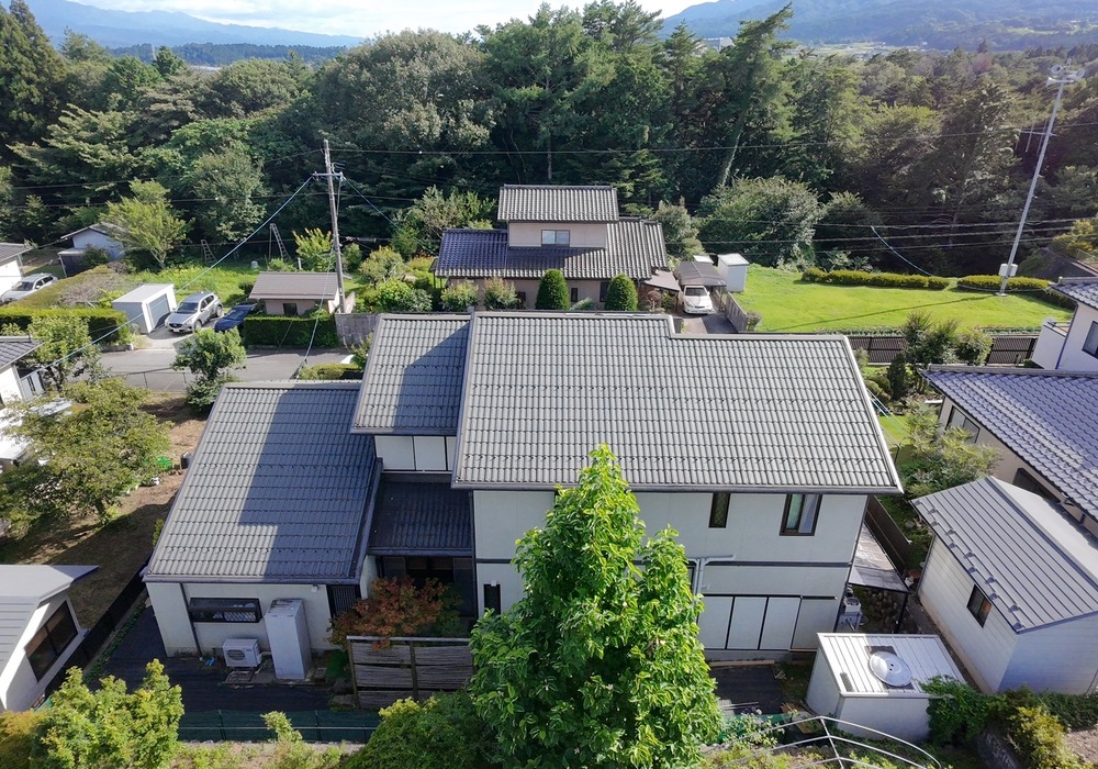 【上伊那郡飯島町】戸建て O様邸 外壁・屋根塗装工事（SKプレミアム無機仕様）