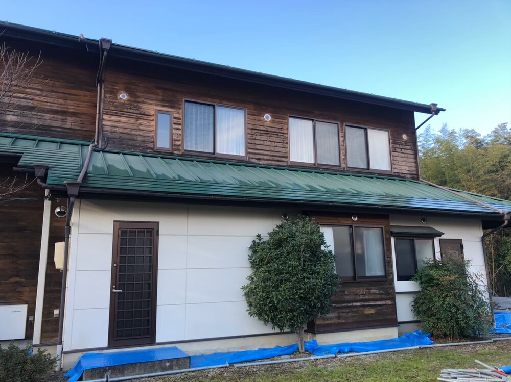 飯田市のS様邸 外壁・屋根塗装工事の施工写真