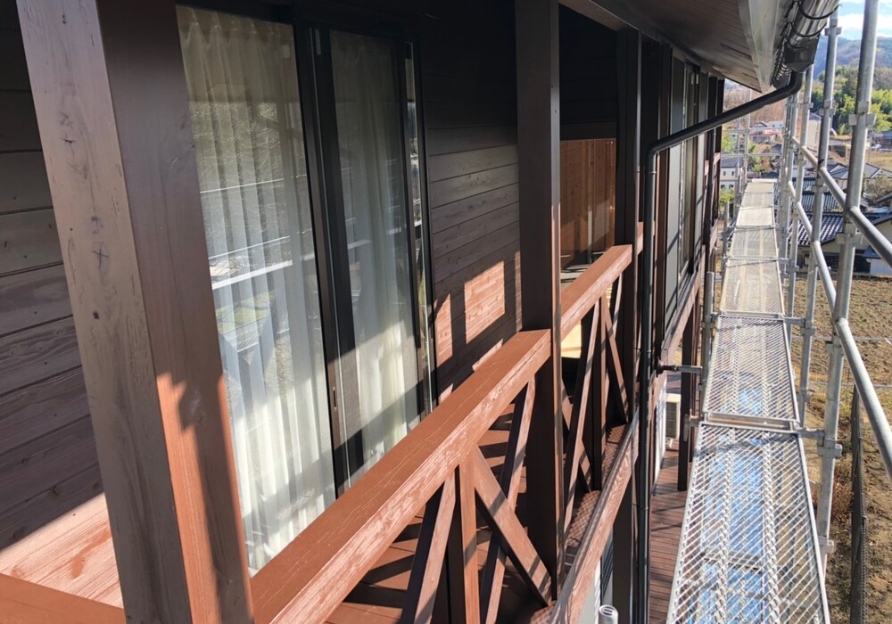 【飯田市駄科】戸建て S様邸 外壁・屋根塗装工事（グランデ仕様）