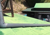 【下伊那郡松川町元大島】カーピットアルル様 店舗屋根塗装工事