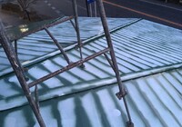 【下伊那郡松川町元大島】カーピットアルル様 店舗屋根塗装工事